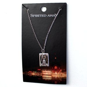 Studio Ghibli Spirited Away No-Face Tarot Card Necklace